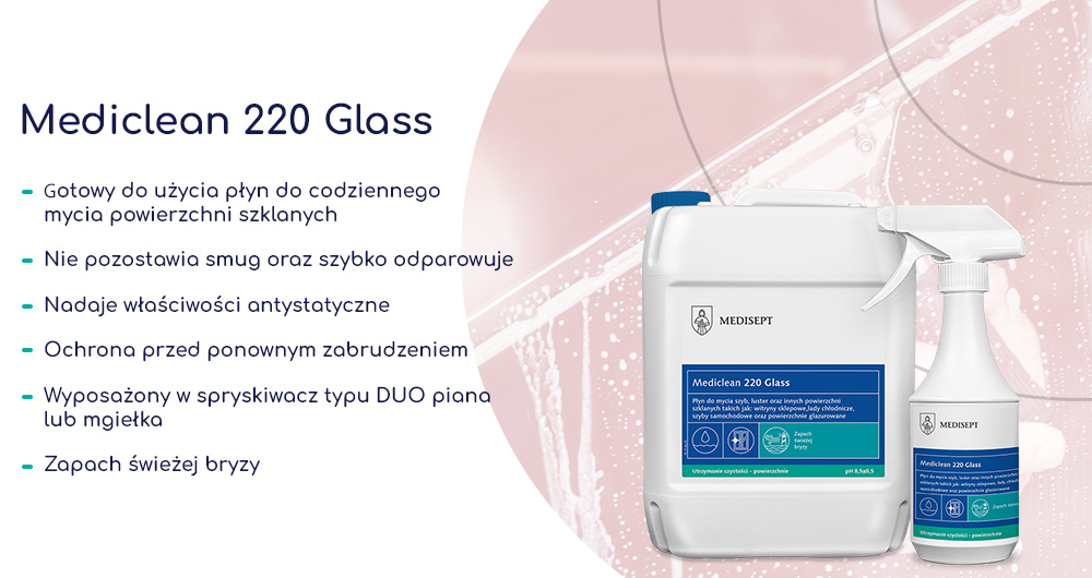 Mediclean 220 Glass