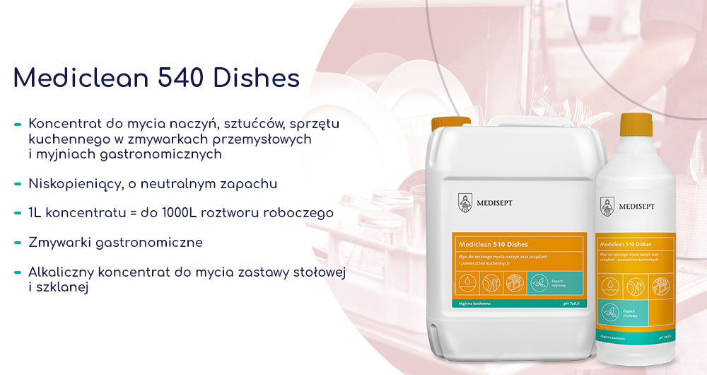 Mediclean 540 Dishes