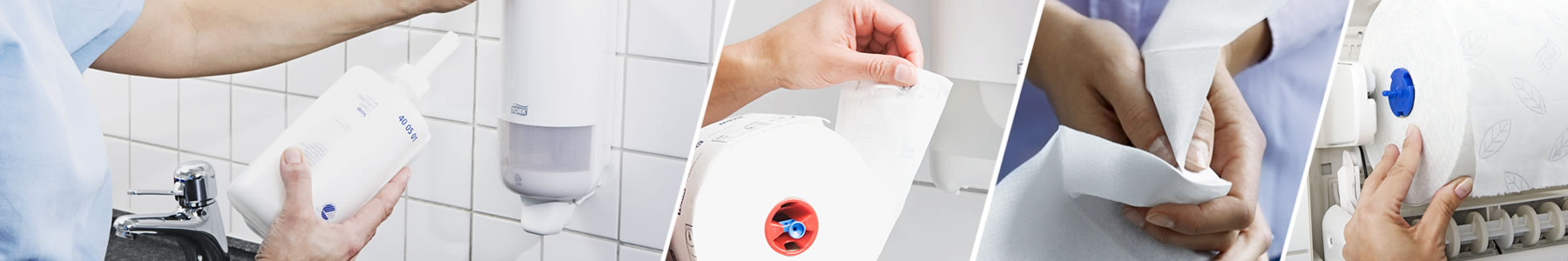Papiery toaletowe systemowe