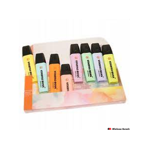 Zakreślacz STABILO BOSS pastel etui 8 szt 70/8-3