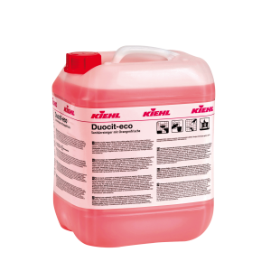 Kiehl Duocit Eco balance 10L, płyn do mycia sanitariatów bez barwników i substancji zapachowych.