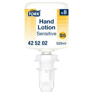 Tork nawilżający balsam do rąk mini, bezzapachowy, System S5 Premium, biały.