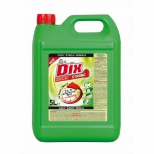 DIX STRONG zagęszczony płyn czyszcząco-wybielający do Wc, 5 litrów.