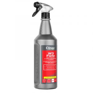 Clinex W3 Forte - Silny preparat do mycia sanitariatów i łazienek - 1l