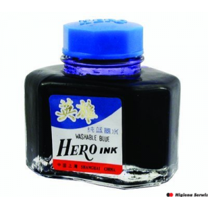 Atrament HERO, niebieski, pojemność 50 ml 160-1003