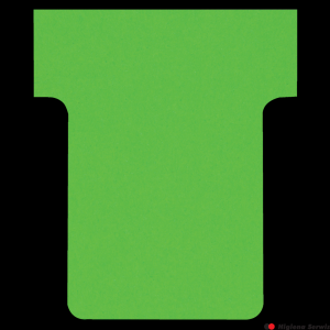 Karteczki T-Card Nobo, rozmiar 1,5, zielone, 100 szt. 2001505