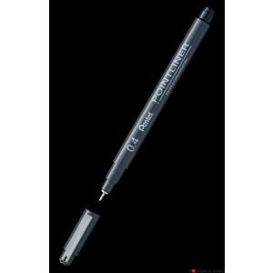 Cienkopis kalibrowany POINTLINER czarny 0,4 mm S20P-4A