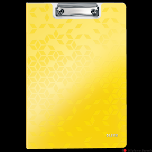 Deska z klipem i okładką Leitz WOW, żółta 41990016