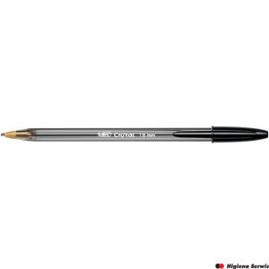 Długopis BIC Cristal Large 1,6mm czarny, 880648