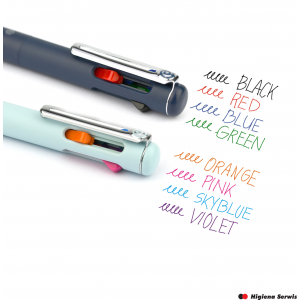 Długopis automatyczny Pentel Multipen iZee 4w1 BXC467 miętowy BXC467-LC