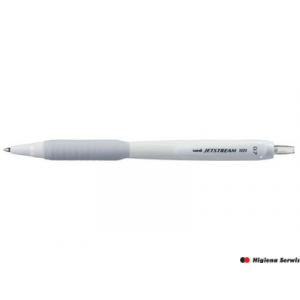 Długopis sxn-101-07 jetstream, biała obudowa, niebieski wkład, uni UNSXN101/DBIPL