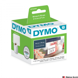 Etykieta DYMO na dyskietkę - 70 x 54 mm, biały S0722440