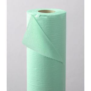 Podkład medyczny podfoliowany/nieprzemakalny 50mx50cm kolor Zielony
