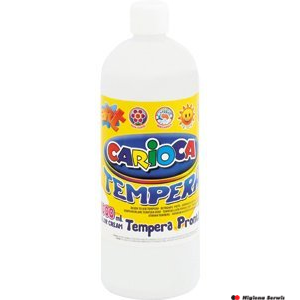 Farba tempera 1000 ml, biały CARIOCA 170-1440/170-2639