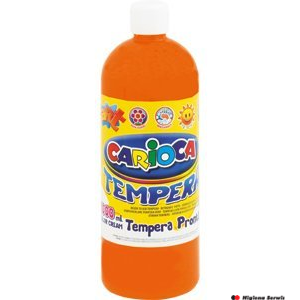 Farba tempera 1000 ml, pomarańczowy CARIOCA 170-1448 /170-2644