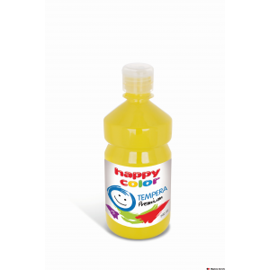 Farba tempera Premium 500ml, cytrynowy, Happy Color HA 3310 0500-10