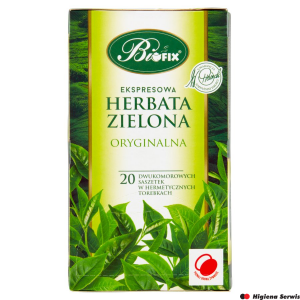 Herbata BIFIX zielona oryginalna ekspresowa  20tx2g