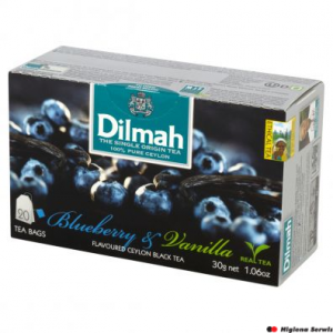 Herbata DILMAH JAGODY I WANILII 20T 85026 (20 saszetek)
