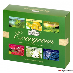 Herbata AHMAD TEA EVERGREEN SELECTION mix 6x10 kopert