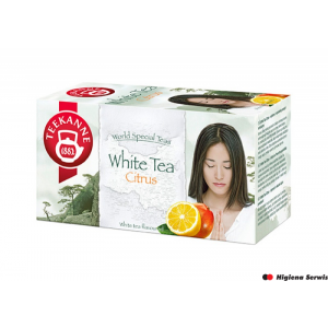 Herbata TEEKANNE WHITE TEA CITRUS 20t biała