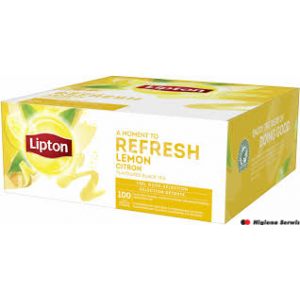 Herbata LIPTON CLASSIC LEMON czarna 100kopert