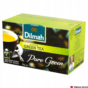 Herbata DILMAH PURE GREEN TEA (20 kopert) 1,5g zielona