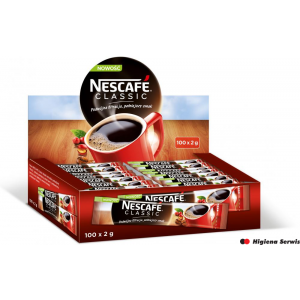 Kawa NESCAFE CLASSIC 100 x paluszek 2g rozpuszczalna