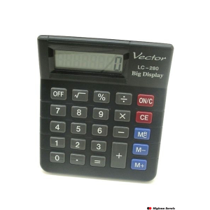 Kalkulator VECTOR LC-280, 8 pozycyjny