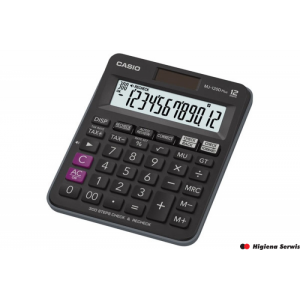 Kalkulator CASIO MJ-120D PLUS, dźwięk alarmu przy sprawdzaniu obliczeń