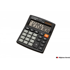 Kalkulator biurowy CITIZEN SDC-810NR, 10-cyfrowy, 127x105mm, czarny