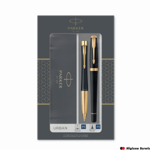 Zestaw DUO URBAN BLACK GT(Długopis + Pióro wieczne (M)) PARKER 2093381
