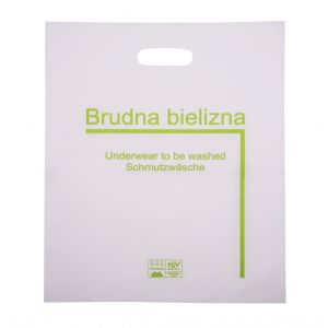 Biodegradowalna torba na brudną bielizę 35 x 56 cm.