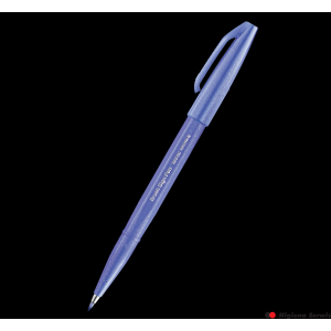 Pisak pędzelkowy do kaligrafii  niebiesko-fioletowy SES15C-F PENTEL