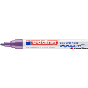 Marker EDDING lakier 2-4mm fioletowy 750/008/FED