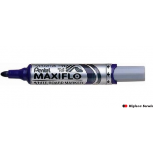 Marker suchościeralny niebieski MWL5MC PENTEL MAXIFLO(z tłoczkiem)
