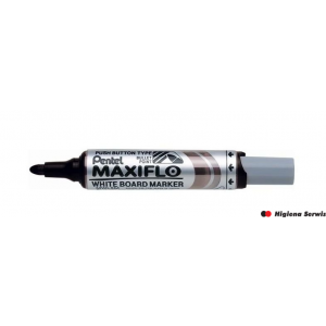 Marker suchościeralny czarny MWL5MA PENTEL MAXIFLO(z tłoczkiem)