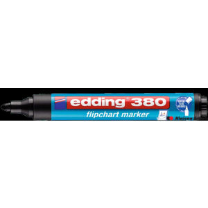 Marker flipchart okrągły 1.5-3mm czarny EDDING 380/001/C