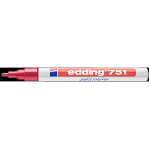Marker lakierowy 1-2mm 751 czerwony EDDING końcówka okrągła