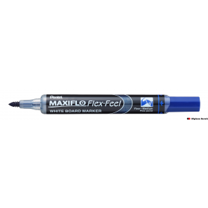 Marker MAXIFLO z elastyczną końcówką FLEX FEEL niebieski MWL5SBF -C PENTEL