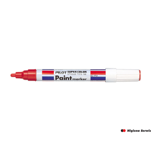 Marker olejowy PILOT grubość M czerwony PISC-PMR