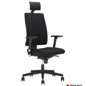 Krzesło obrotowe INTRATA czarne SM01 NOWYSTYL
