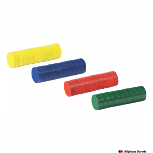 Magnesy kolorowe FANDY 15mm (40szt) 171710 130-1890