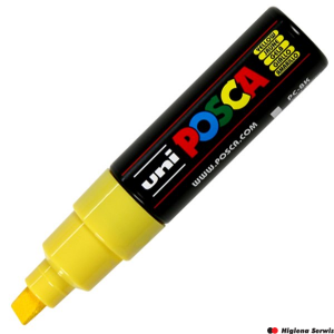 Marker PC-8K żółty POSCA UNI 138489