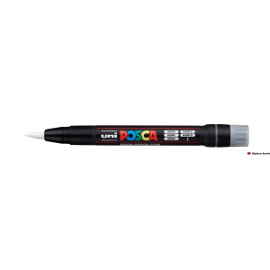 Marker z tuszem pigmentowym PCF-350 biały POSCA UNPCF350/5BI