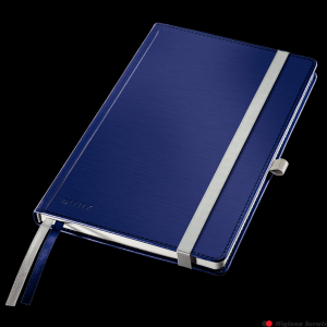 Notatnik w twardej oprawie Leitz Style A5, w kratkę, niebieski 44860069