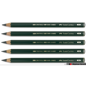 Ołówek CASTELL 9000 6B    (12) 119006 (X)