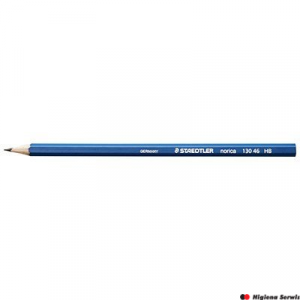 Ołówek Norica, szeciokątny, z gumką, tw. HB, Staedtler S 132 46-HB