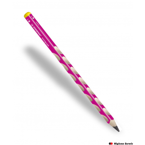 Ołówek STABILO Easygraph HB różowy dla leworęcznych 321/01-HB-6