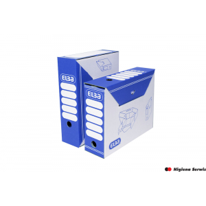 Karton archiwizacyjny TRIC COLOR szerokość A4+ 9,5cm niebieski ELBA 100552629
