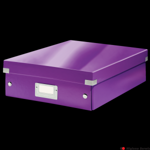 Pudełko z przegródkami LEITZ C&S duże fioletowe 60580062 (X)
